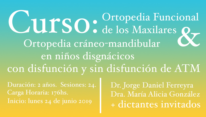 Curso de Ortopedia Funcional de los Maxilares Neuromuscular